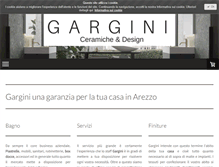 Tablet Screenshot of gargini.com